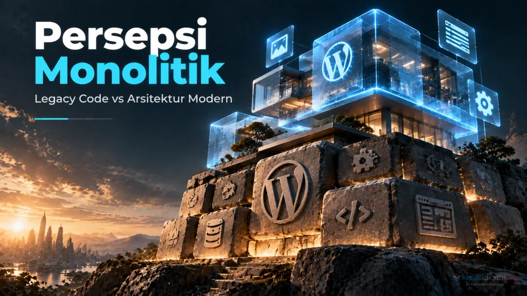 Transformasi WordPress dari persepsi CMS monolitik menuju arsitektur website modern yang fleksibel